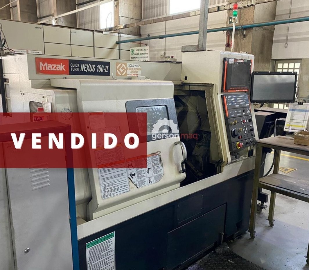 TORNO CNC MAZAK QUICK TURN NEXUS 150 II ANO 2007